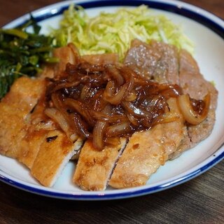 簡単で美味しい、豚の生姜焼き